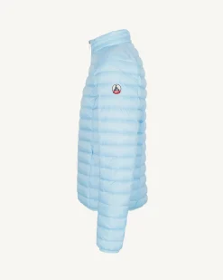 Doudoune légère Bleu céleste Mat