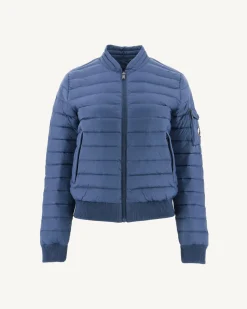 Doudoune légère Bleu jeans Emmy