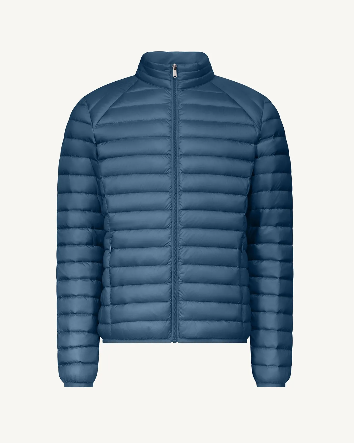 Doudoune légère Bleu jeans Mat
