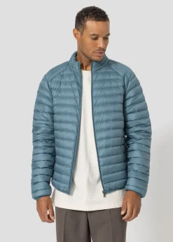 Doudoune légère Bleu tempête Mat