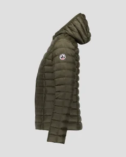 Doudoune légère à capuche Army Cloe