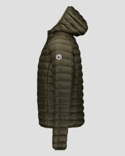 Doudoune légère à capuche Army Nico