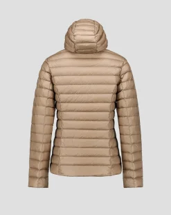 Doudoune légère à capuche Beige Cloe
