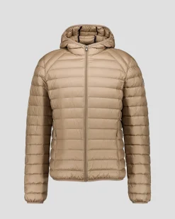 Doudoune légère à capuche Beige Nico