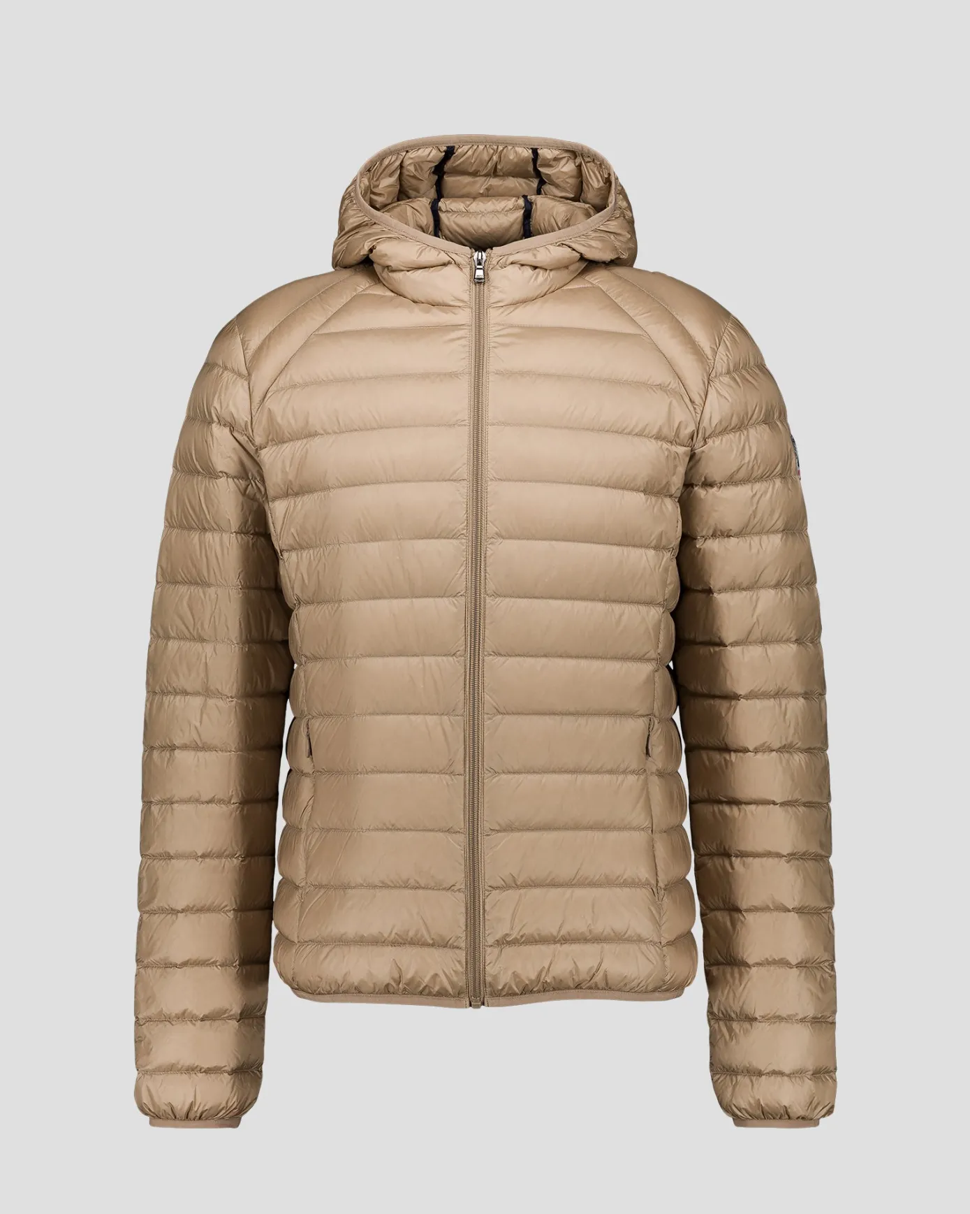 Doudoune légère à capuche Beige Nico