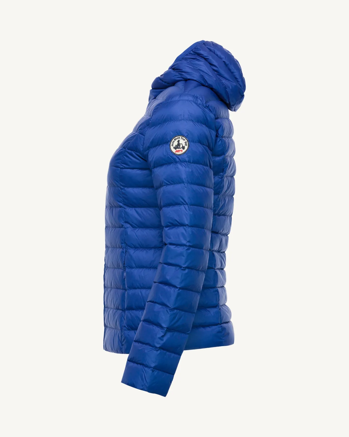 Doudoune légère à capuche Bleu roi Cloe