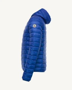 Doudoune légère à capuche Bleu roi Nico