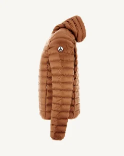 Doudoune légère à capuche Caramel Nico