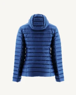 Doudoune légère à capuche Dark denim Cloe