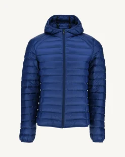 Doudoune légère à capuche Dark denim Nico