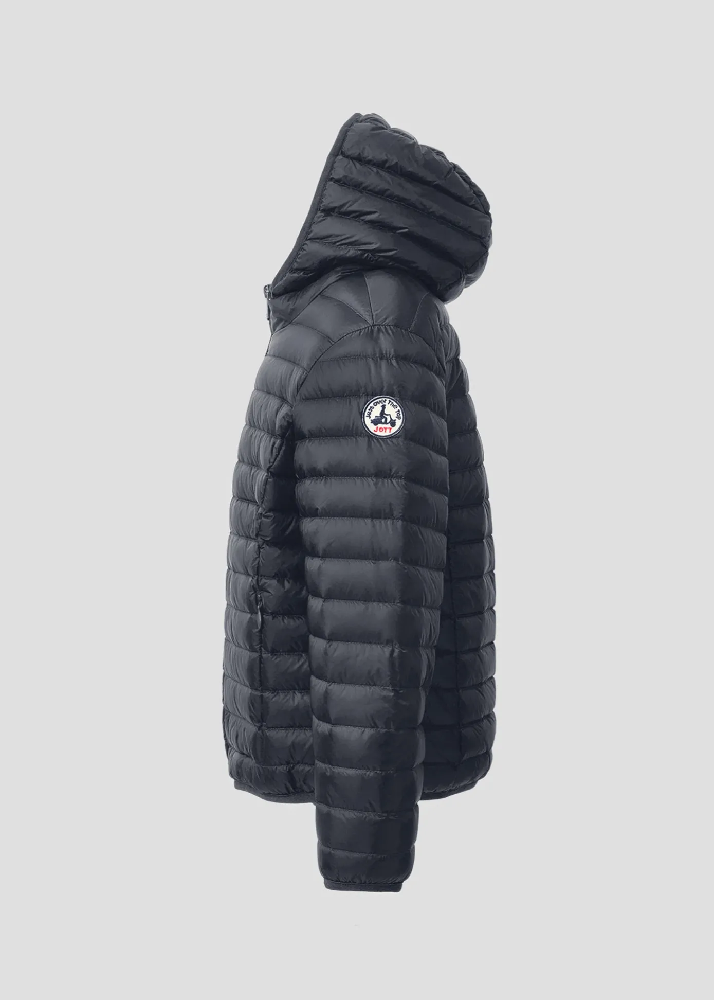 Doudoune légère à capuche enfant Noir Hugo