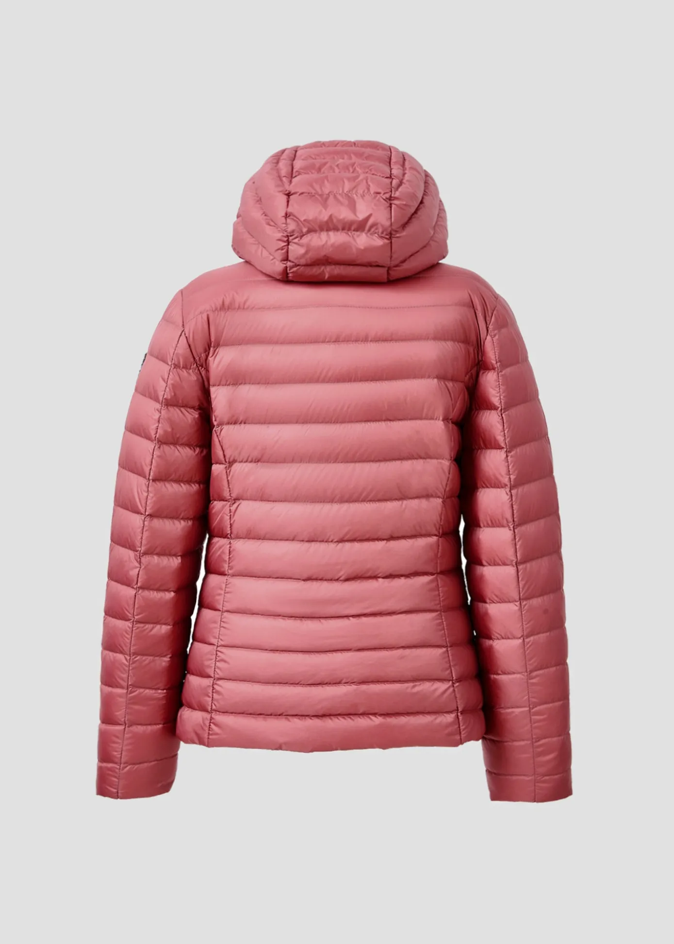 Doudoune légère à capuche enfant Velours rose Carla