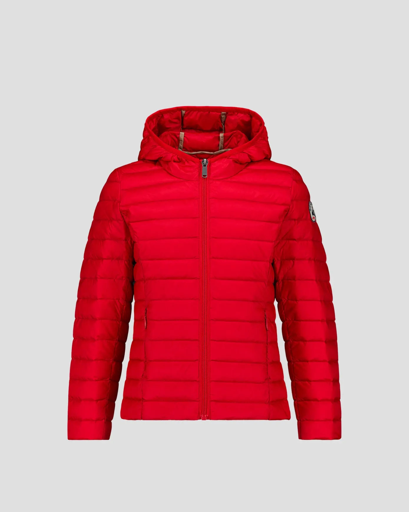 Doudoune légère à capuche enfant Rouge carmin Carla