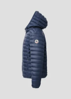 Doudoune légère à capuche enfant Marine Hugo