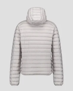 Doudoune légère à capuche Gris glace Nico