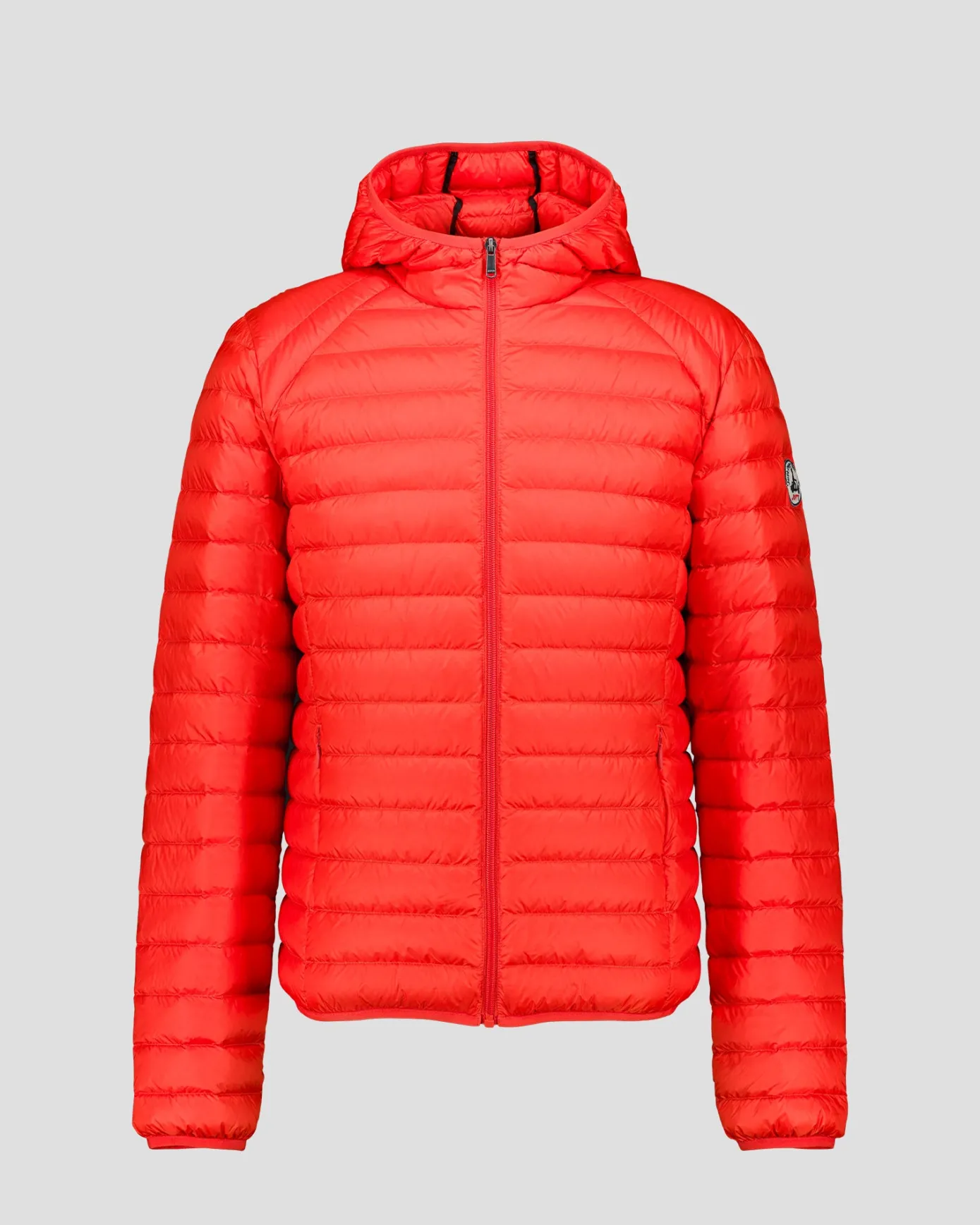 Doudoune légère à capuche Rouge feu Nico