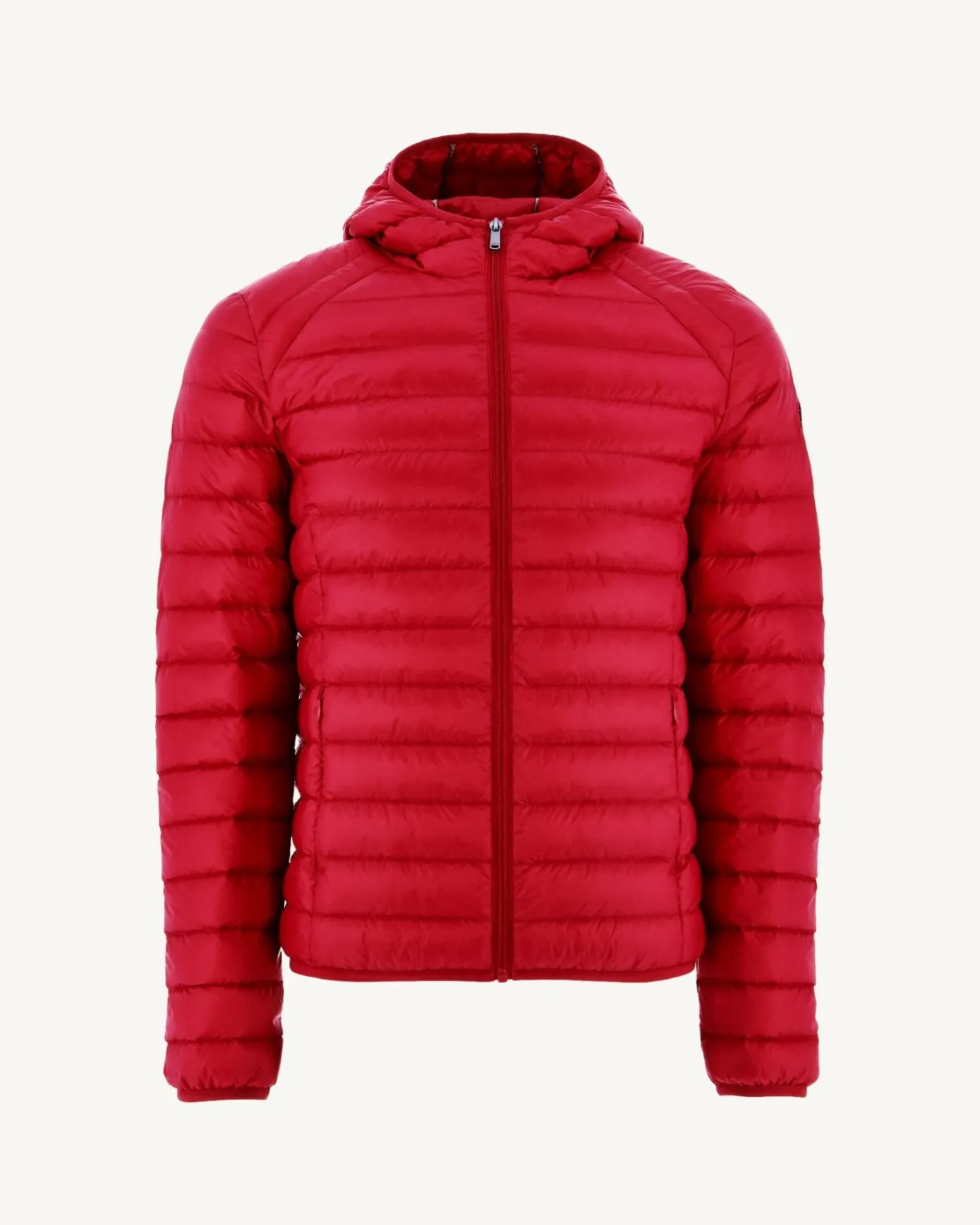 Doudoune légère à capuche Rouge Nico