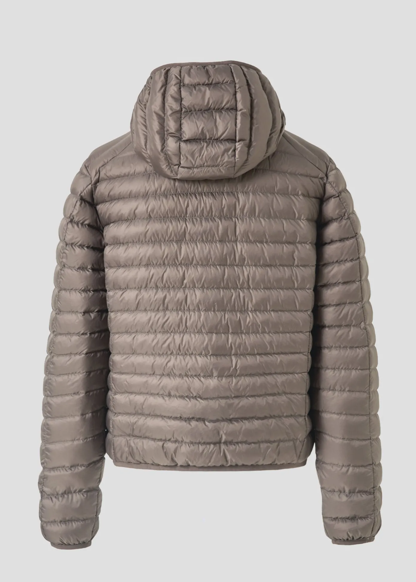 Doudoune légère à capuche Taupe Nico