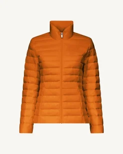 Doudoune légère Orange sombre Cha