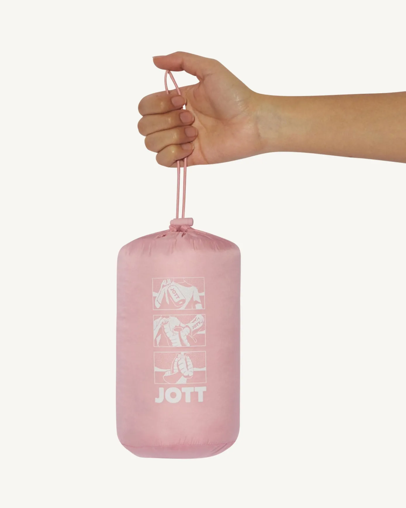 Doudoune légère Rose pêche Cha