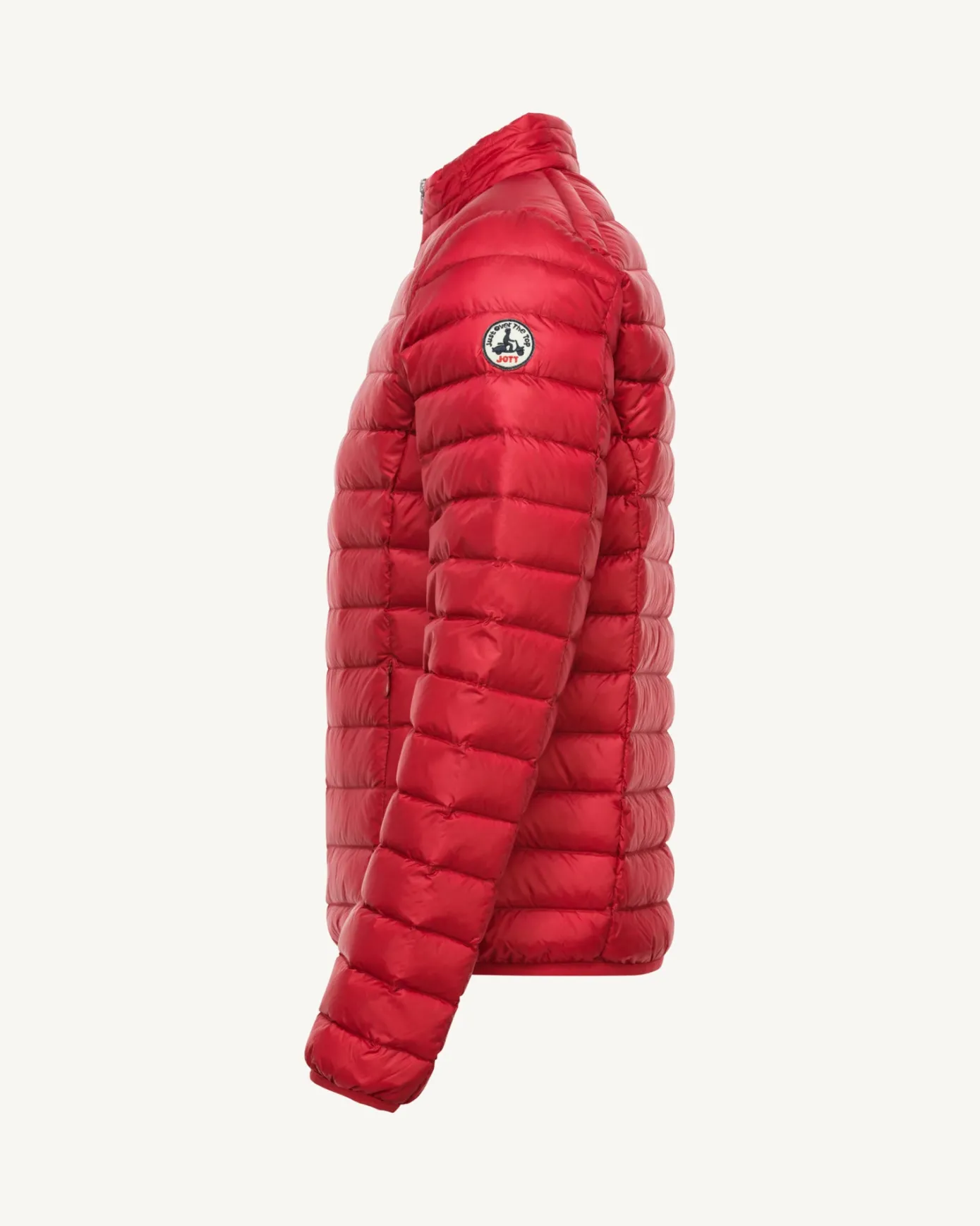 Doudoune légère Rouge Mat