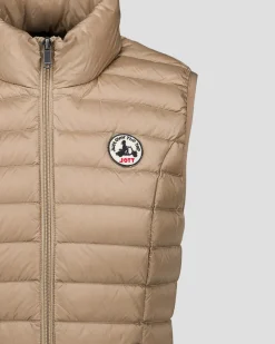 Doudoune légère sans manches Beige Seda
