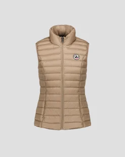 Doudoune légère sans manches Beige Seda