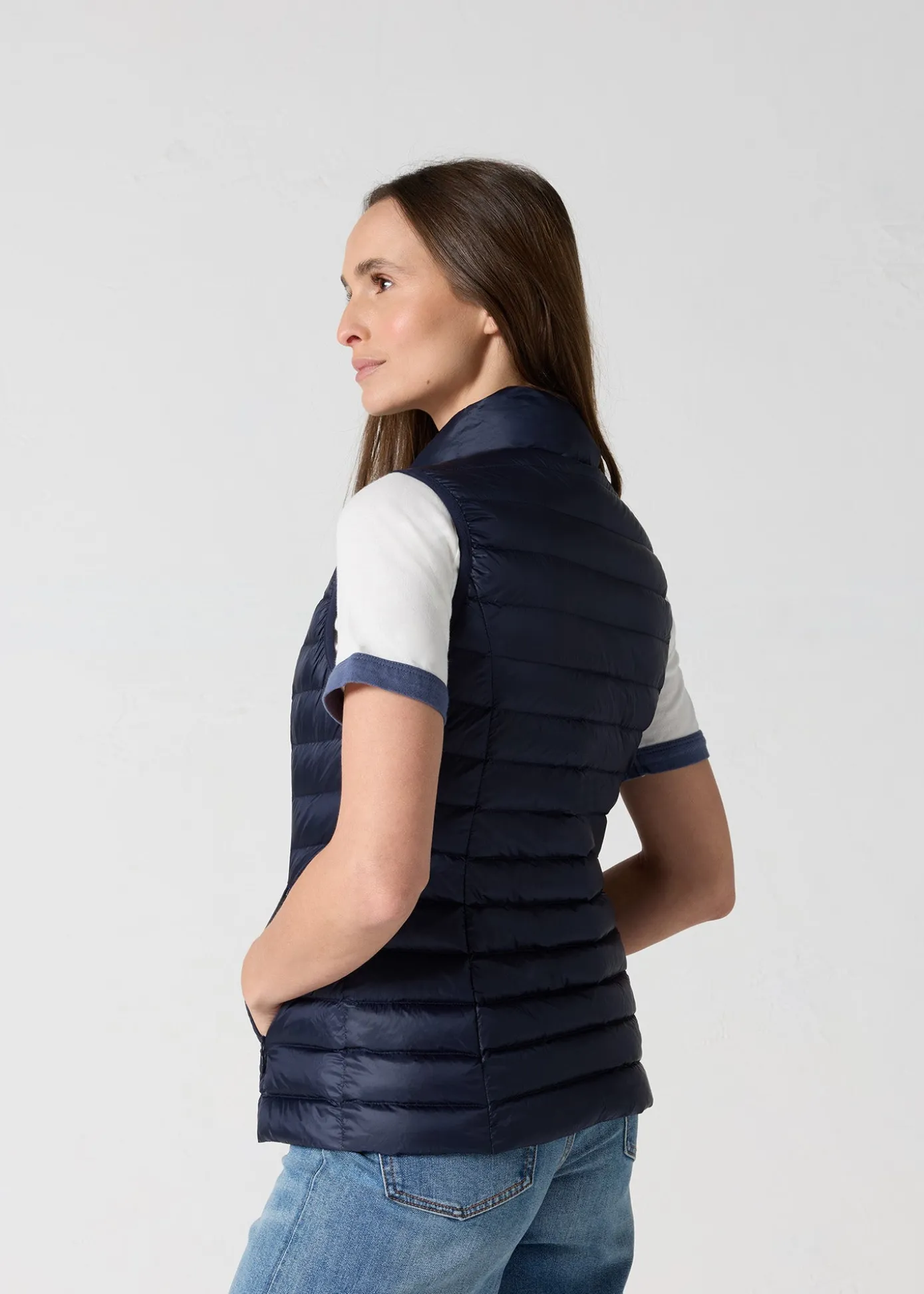 Doudoune légère sans manches Marine Seda
