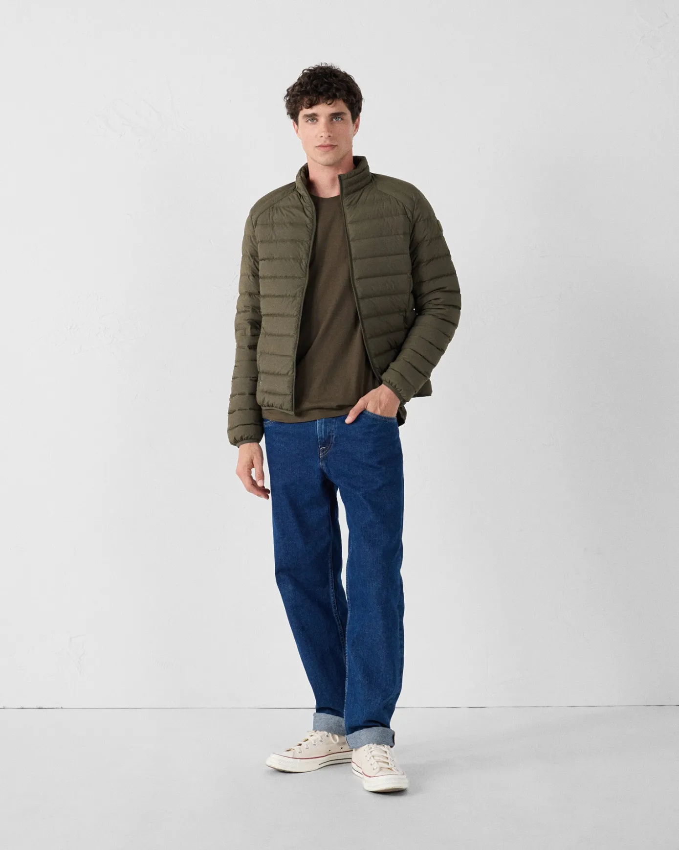 Doudoune légère stretch Army Aragon
