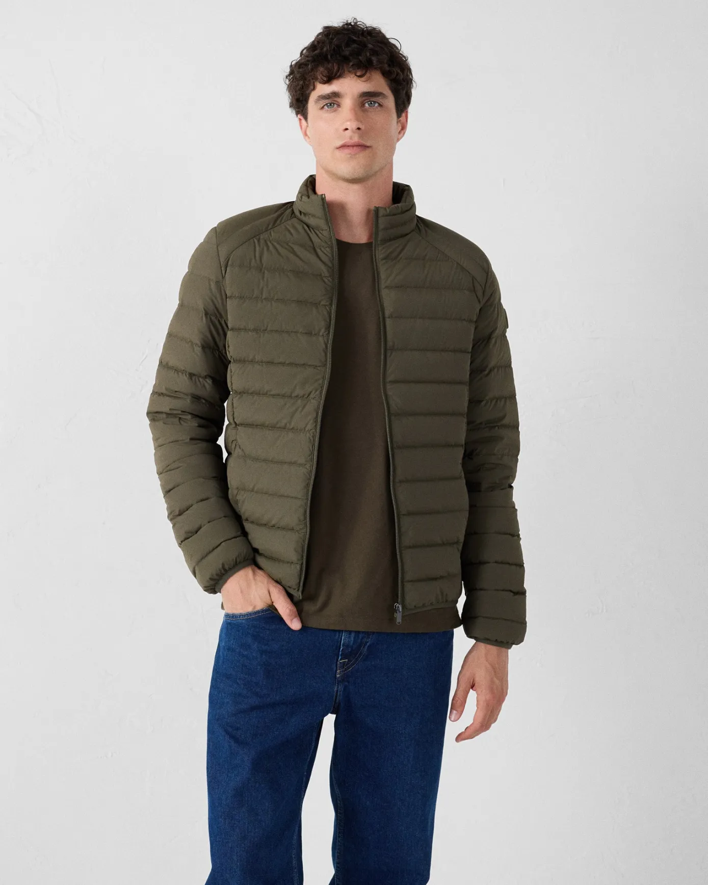 Doudoune légère stretch Army Aragon