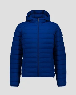 Doudoune légère stretch à capuche Bleu cobalt Frantz