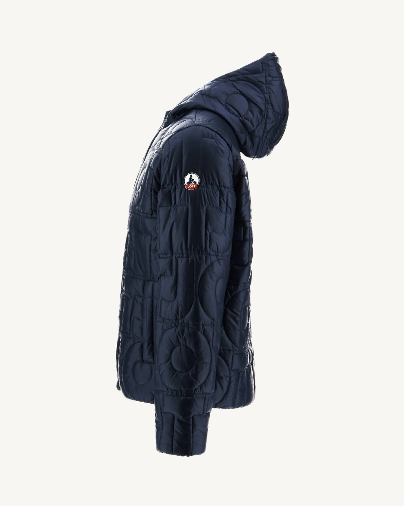 Doudoune logo à capuche Marine Etienne