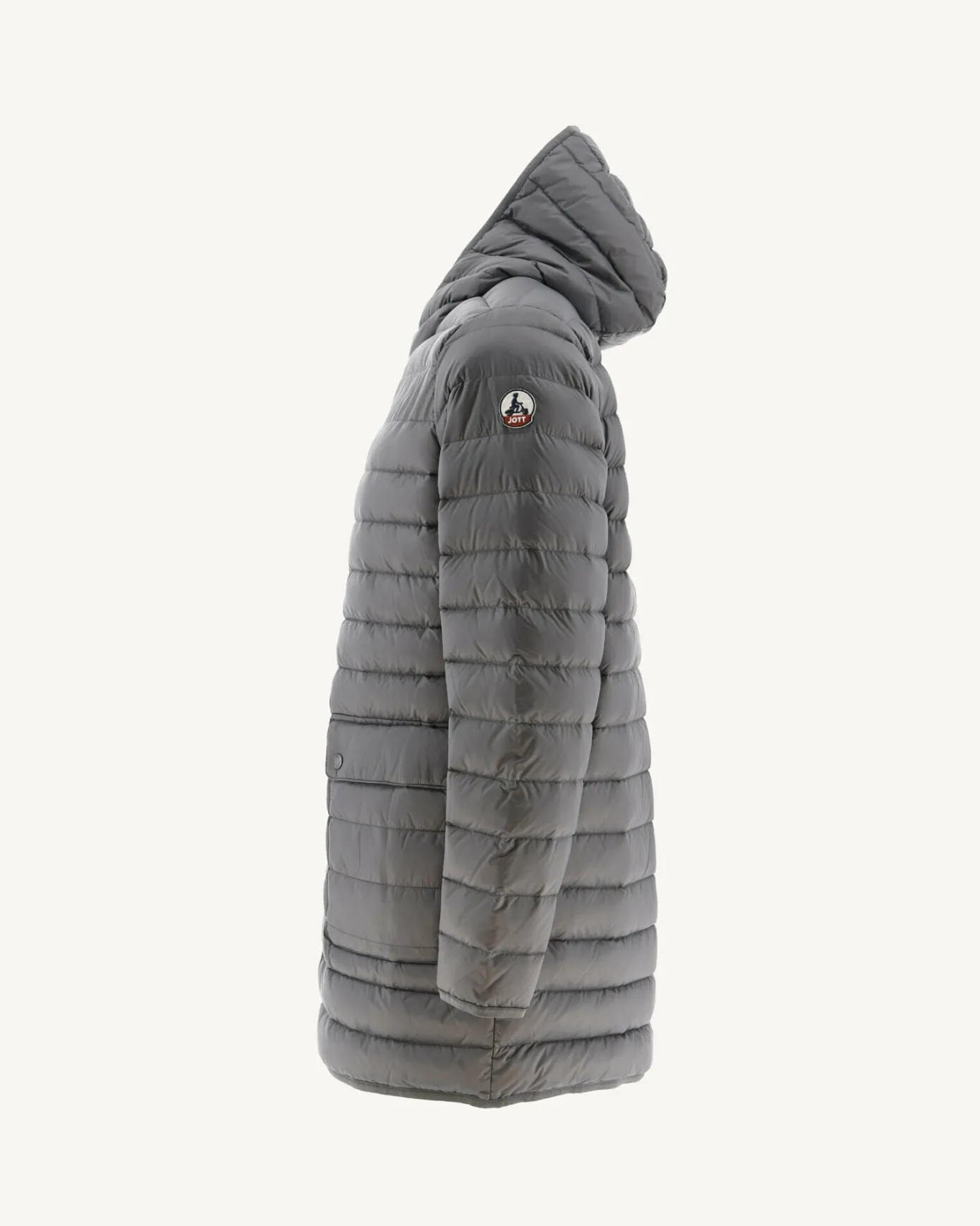 Doudoune longue Anthracite Luc