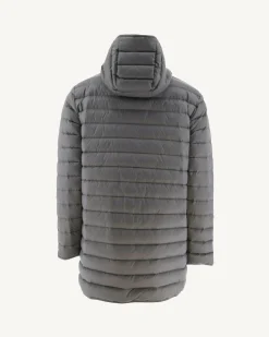 Doudoune longue Anthracite Luc