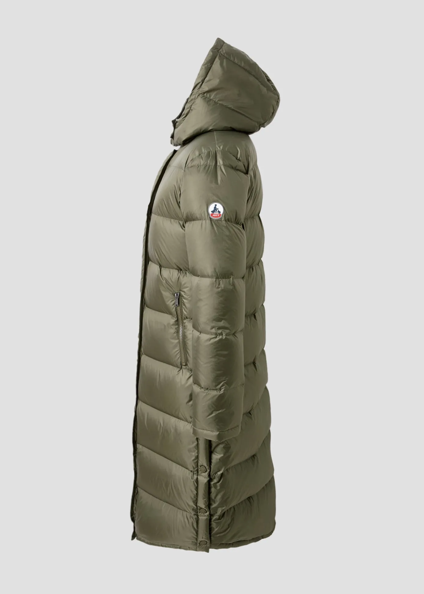 Doudoune longue à capuche Grand Froid Army Karachi