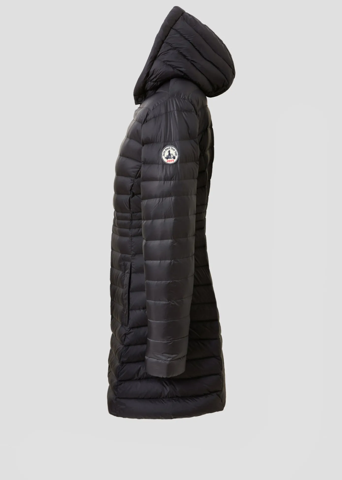 Doudoune longue à capuche Noir Vero 2.0