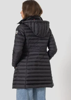 Doudoune longue à capuche Noir Vero 2.0