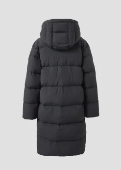 Doudoune longue oversize Noir Mikkeli