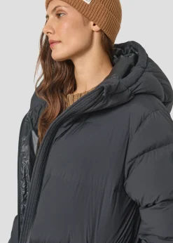 Doudoune longue oversize Noir Mikkeli