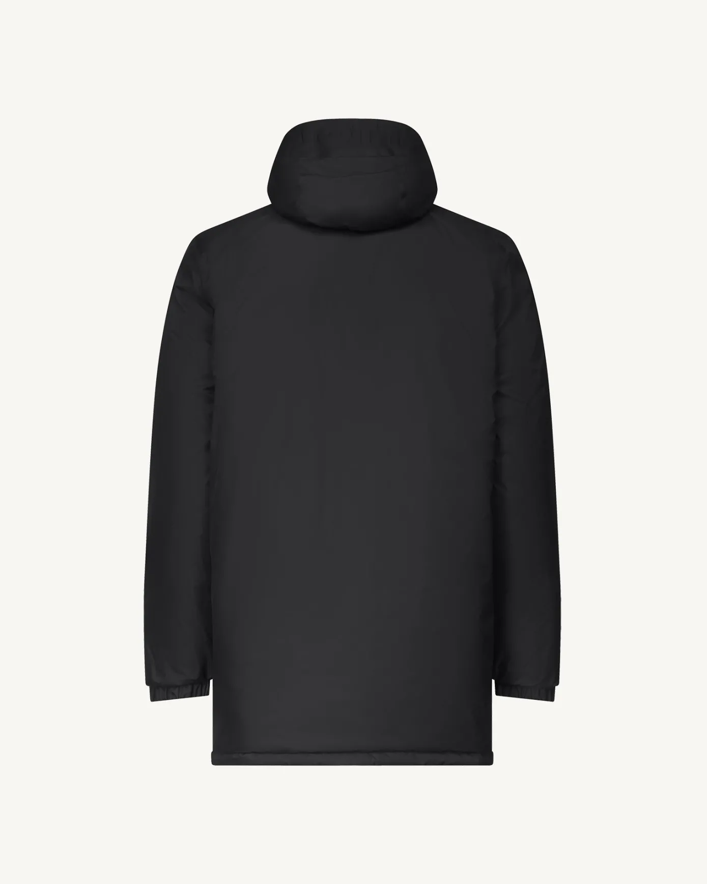 Doudoune longue réversible à capuche Noir Amsterdam 2.0
