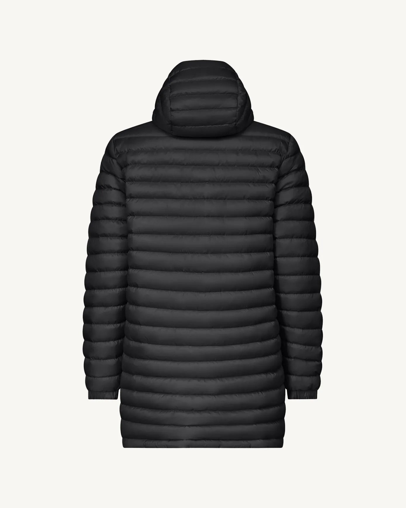 Doudoune longue réversible à capuche Noir Amsterdam 2.0