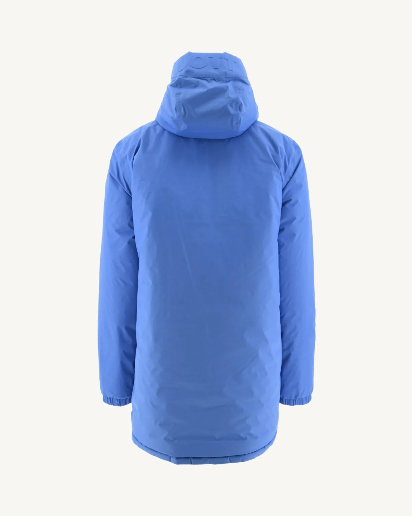 Doudoune longue réversible à capuche Azur/Marine Amsterdam