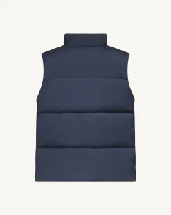 Doudoune mixte sans manches esprit 'Puffer' Marine Nagal