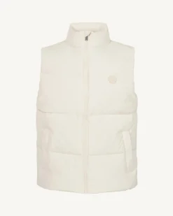 Doudoune mixte sans manches esprit 'Puffer' Argile Nagano