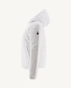 Doudoune réversible à capuche Blanc/Anthracite Vienne