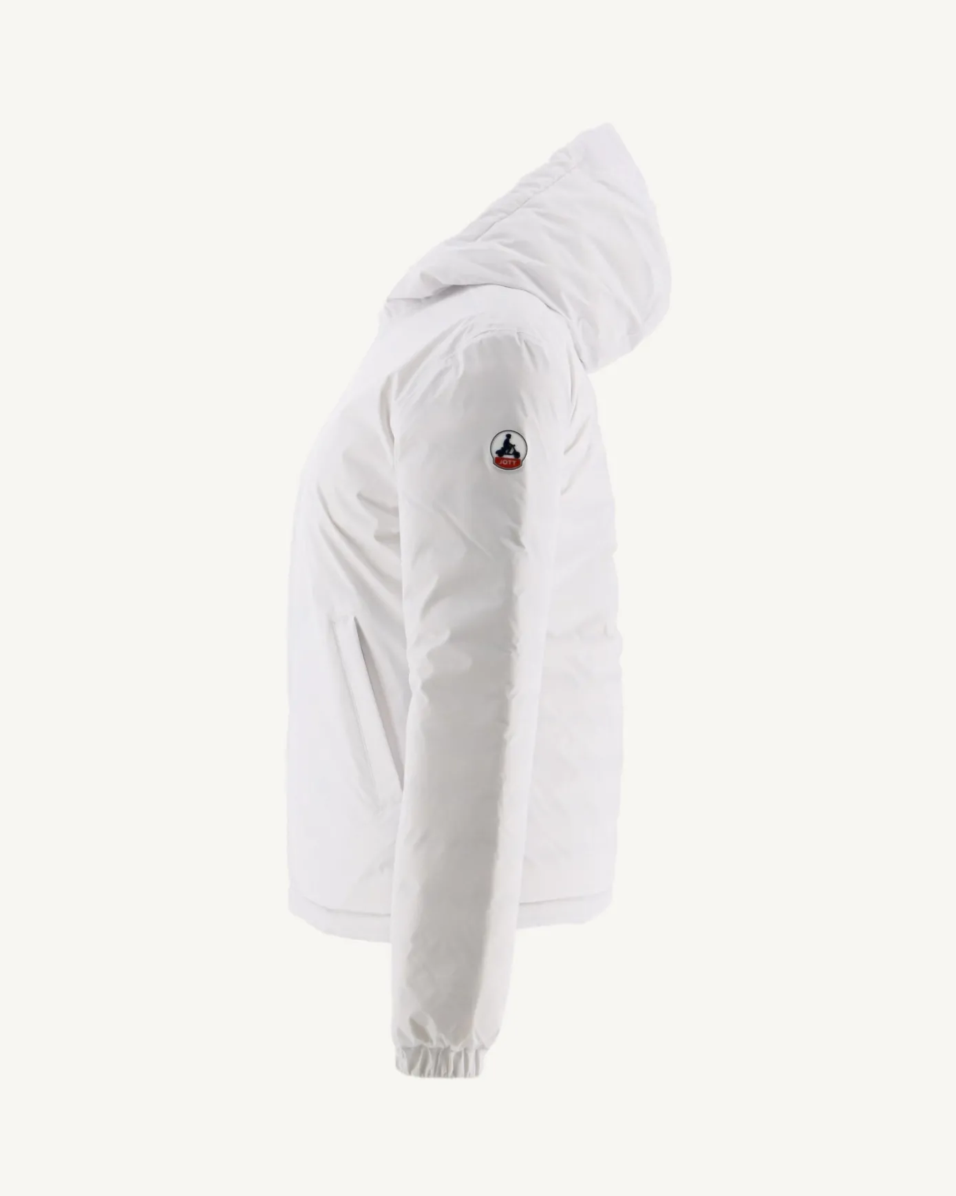 Doudoune réversible à capuche Blanc/Anthracite Vienne