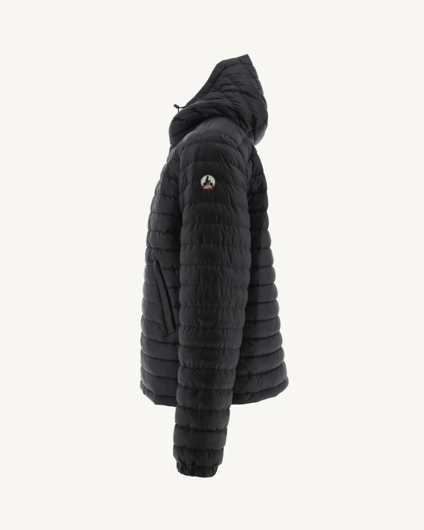 Doudoune réversible à capuche Noir Bergen