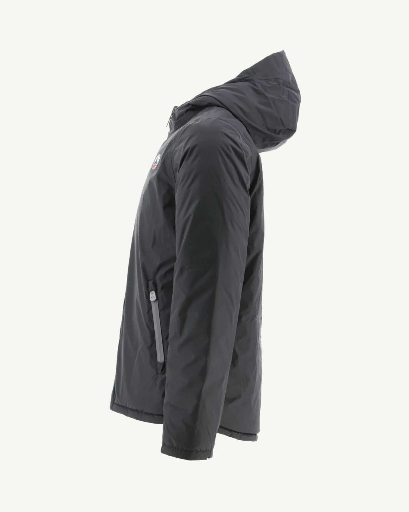 Doudoune réversible à capuche Noir Bergen