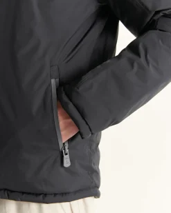 Doudoune réversible à capuche Noir Bergen