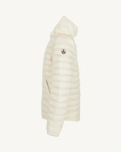 Doudoune réversible à capuche Vert céladon/Argile Bergen 2.0